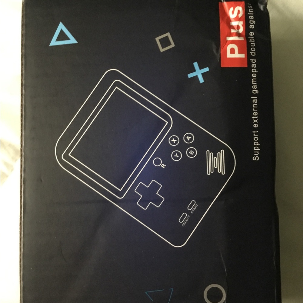Handheld Gaming Console - Black NEW IN OPEN BOX